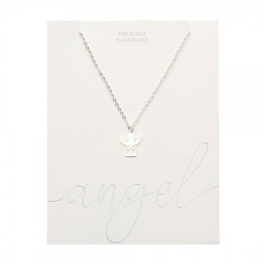 Crystals by HCA-Classics-Ketting-Verzilverd-Engel