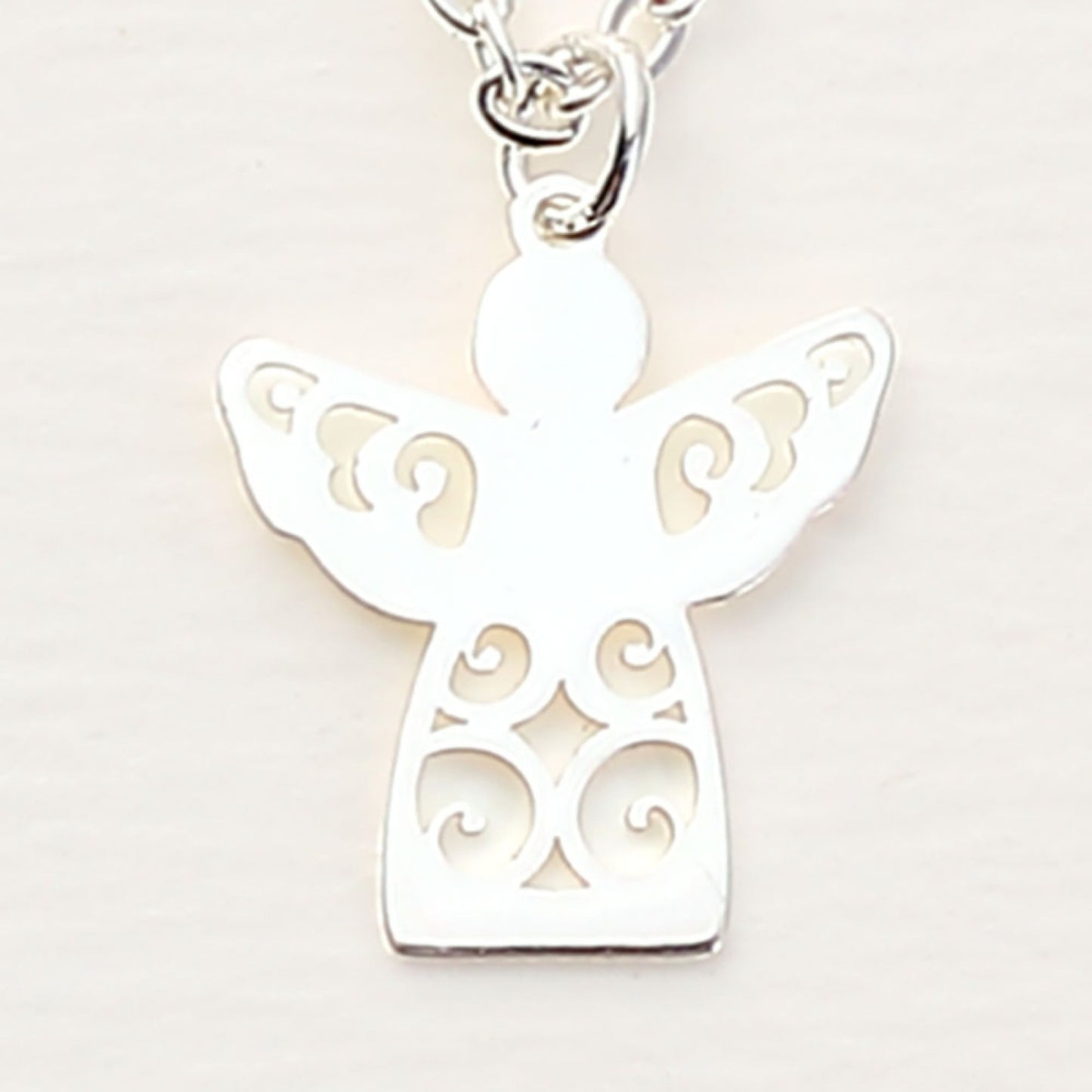 Crystals by HCA-Classics-Ketting-Verzilverd-Engel