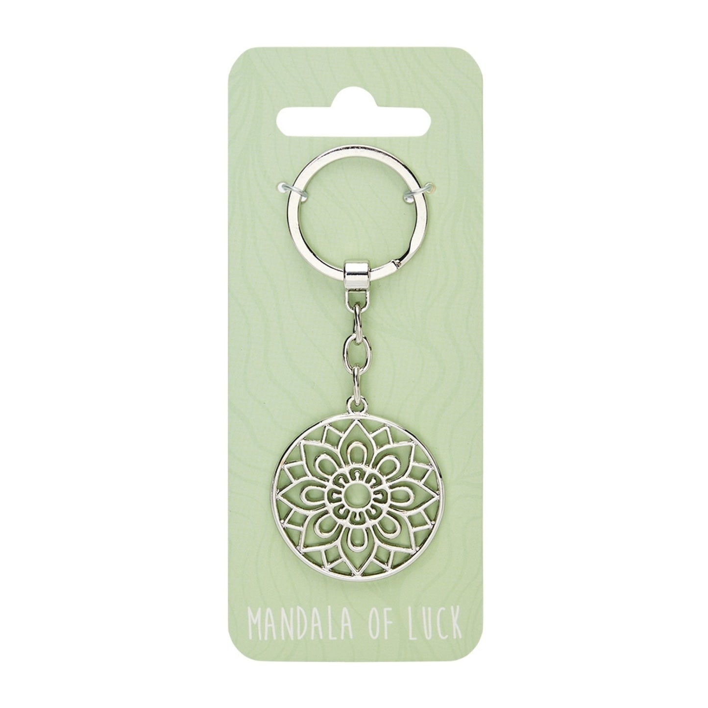 Crystals by HCA-Sleutelhanger met symbool-Mandala of luck