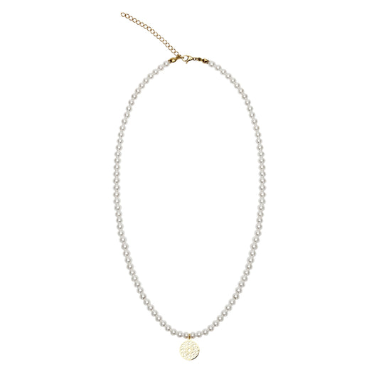 Crystals by HCA-Ketting-Verguld-Parel-Mandala of luck