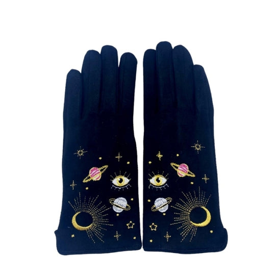 House of disaster-After Dark-Handschoenen-Geborduurd