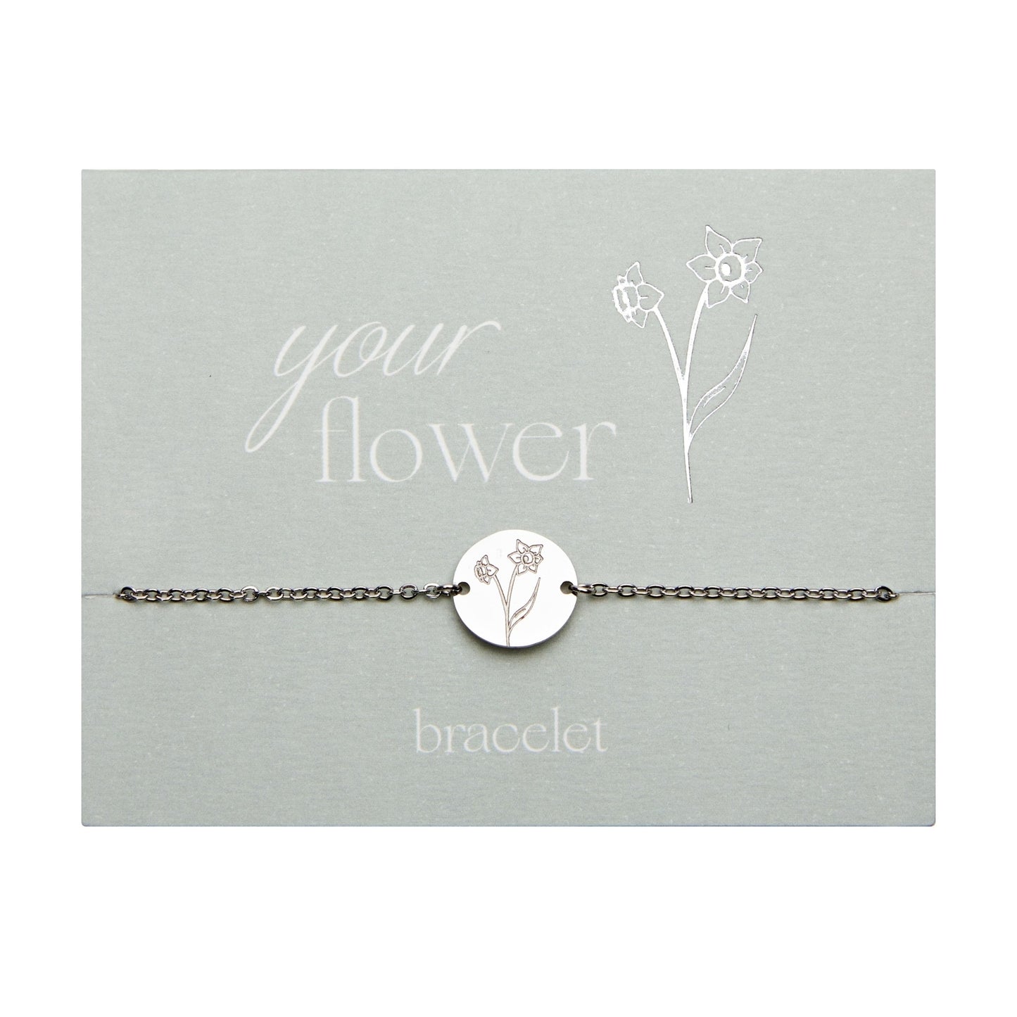 Crystals by HCA-Armband-Your flower-Narcis-Maart