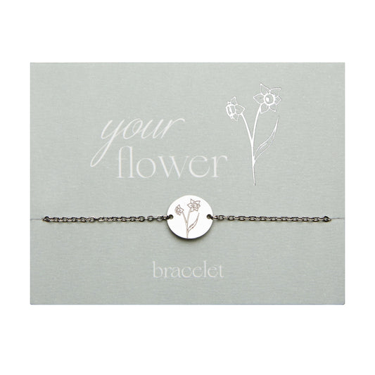 Crystals by HCA-Armband-Your flower-Narcis-Maart