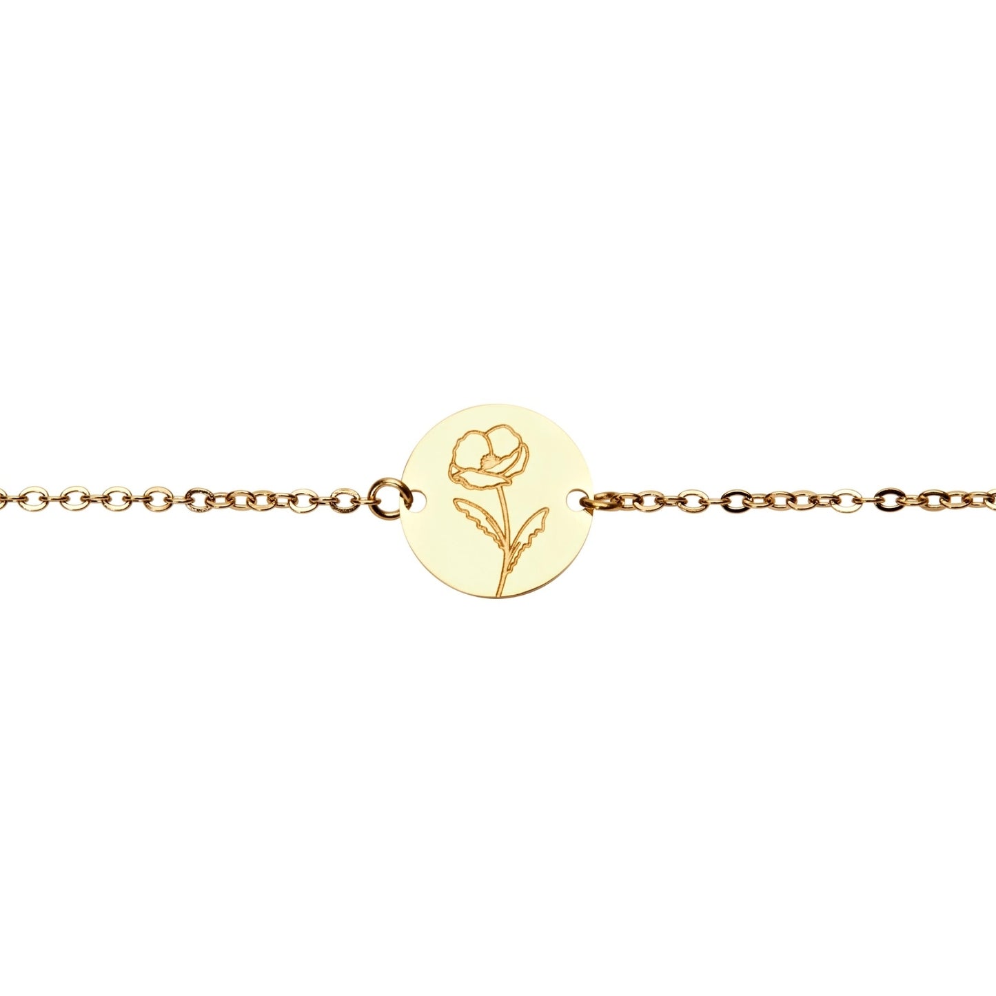 Crystals by HCA-Bracelet-Your flower-Poppy-Augustus