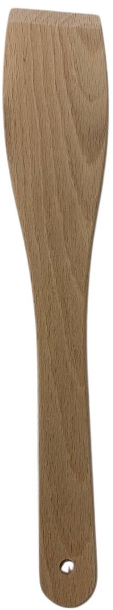 Houten spatel - bakspaan- bakspatel - set van 3 stuks - 30 cm - beukenhout