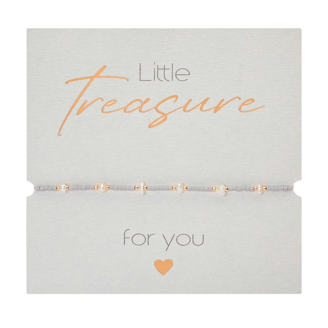 Crystals by HCA-Armband-Little Treasure-Grijs