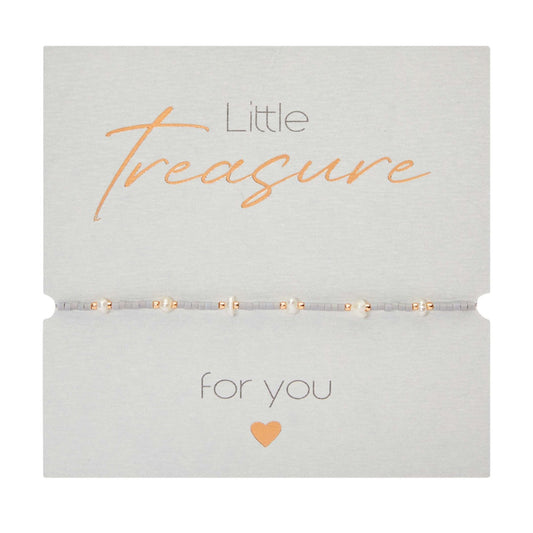 Crystals by HCA-Armband-Little Treasure-Grijs