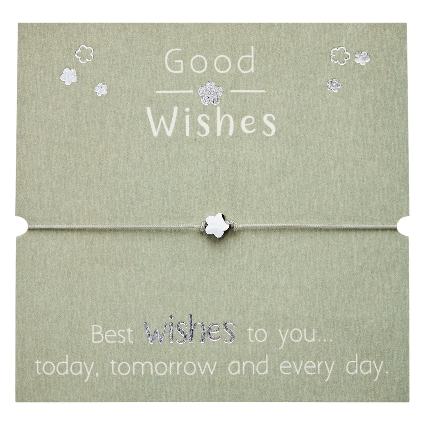 Crystals by HCA-Armband-Good Wishes-Roestvrij staal-Bloem