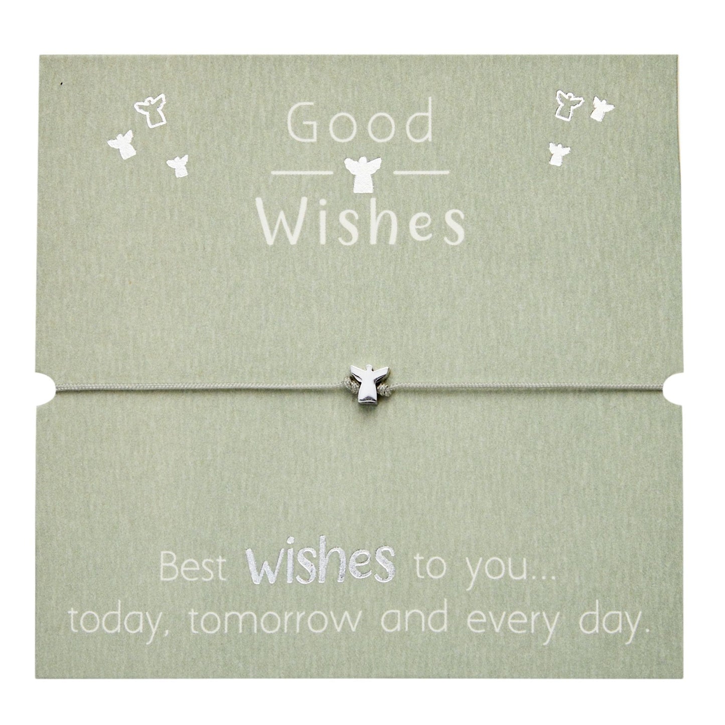 Crystals by HCA-Armband-Good Wishes-Roestvrij staal-Engel