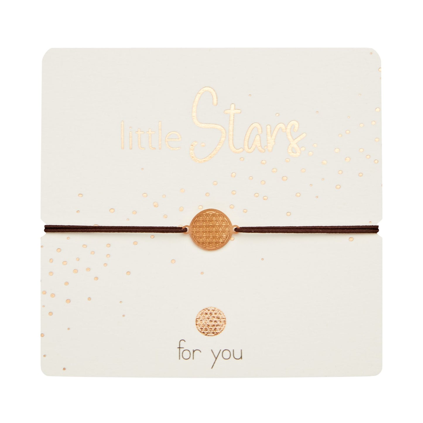Crystals by HCA-Armband-Little Stars-Roségoud-Levensbloem