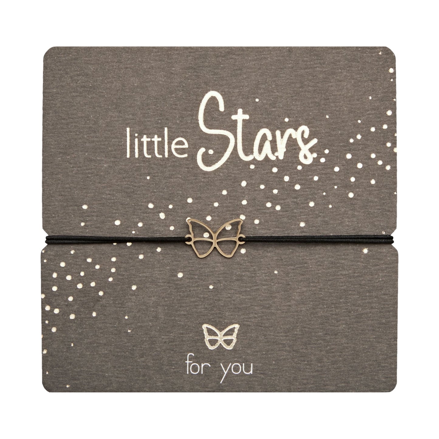Crystals by HCA-Armband-Little Stars-Verguld-Vlinder