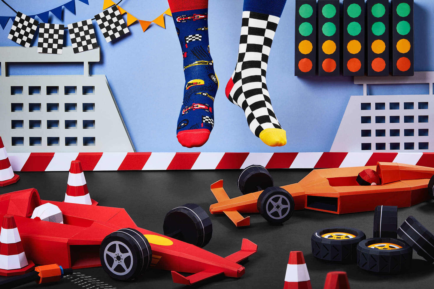 Many Mornings - Sokken - Formula Racing - 35-38