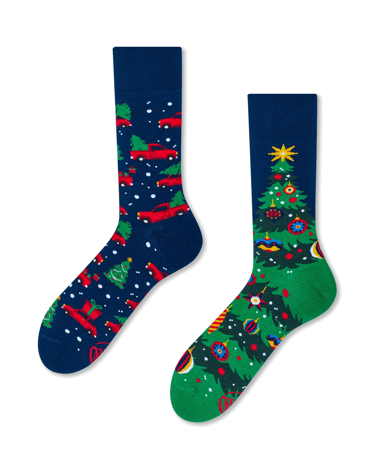 Many Mornings - Sokken - Xmas-Tree - 43-46