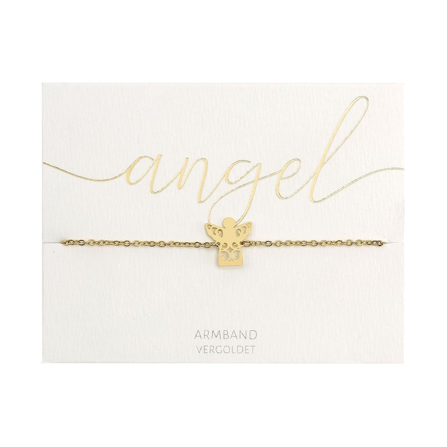 Crystals by HCA-Classic-Armband-Verguld-Beschermengel