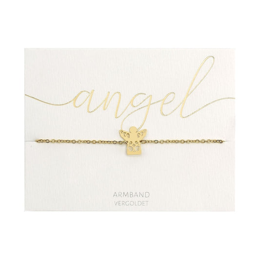 Crystals by HCA-Classic-Armband-Verguld-Beschermengel