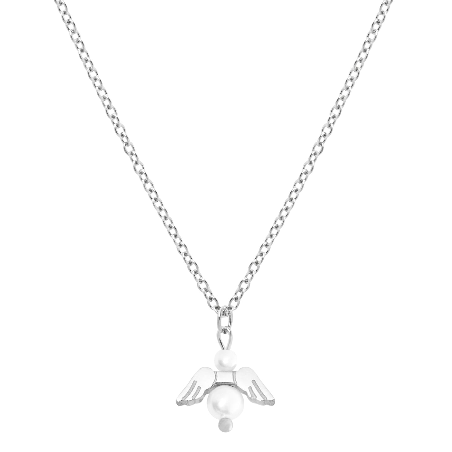 Crystals by HCA-Ketting-An angel for you-Verzilverd