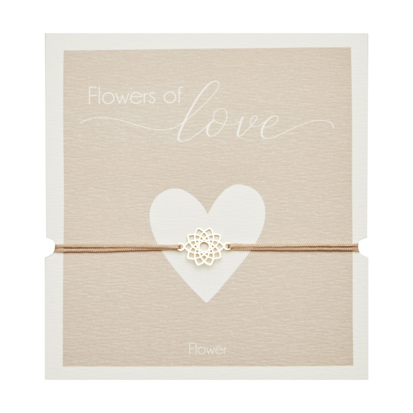 Crystals by HCA-Armband-Flowers of Love-Verguld -Bloem