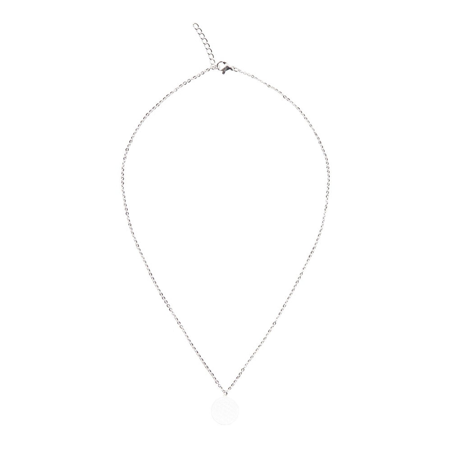 Crystals by HCA-Classic-Ketting-Verzilverd-Levensbloem