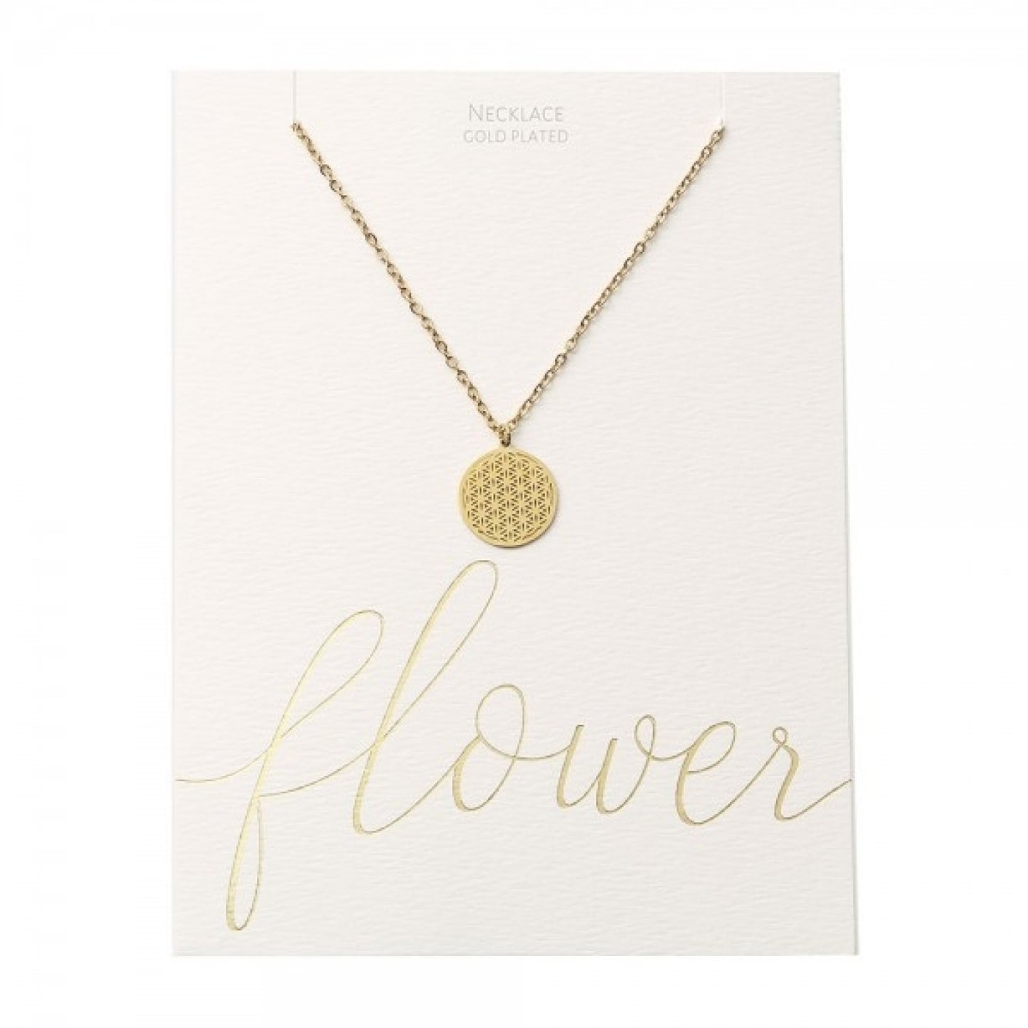 Crystals by HCA-Classic-Ketting-Verguld-Levensbloem