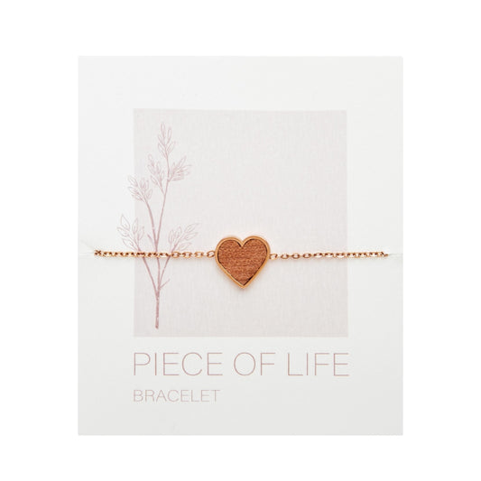 Crystals by HCA-Armband-Piece of Life-Roségoud-Hart
