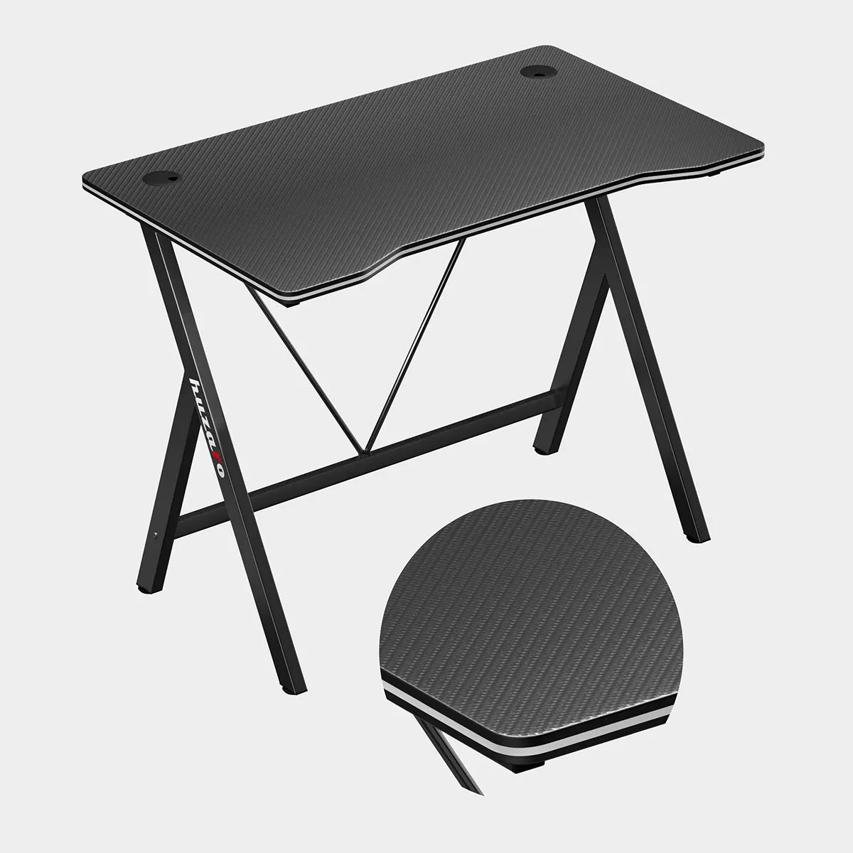 Huzaro-Hero 1.4-Bureau-Gaming-100x50 cm-Zwart