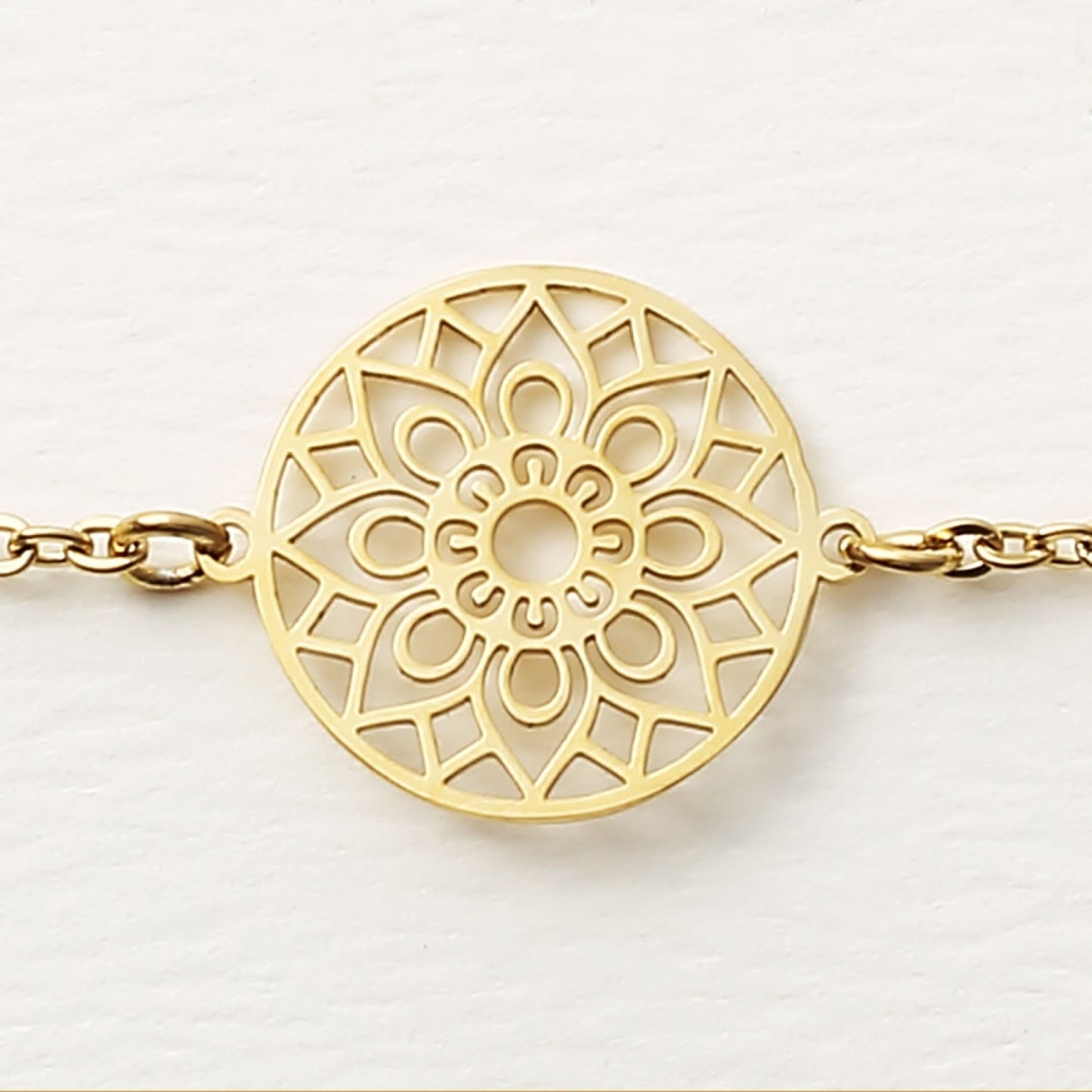 Crystals by HCA-Classic-Armband - Verguld - Mandala Of Luck