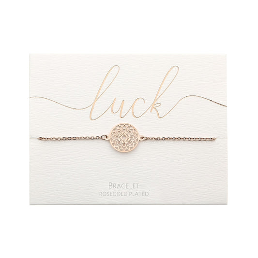 Crystals by HCA-Armband - Roségoud- Mandala Of Luck