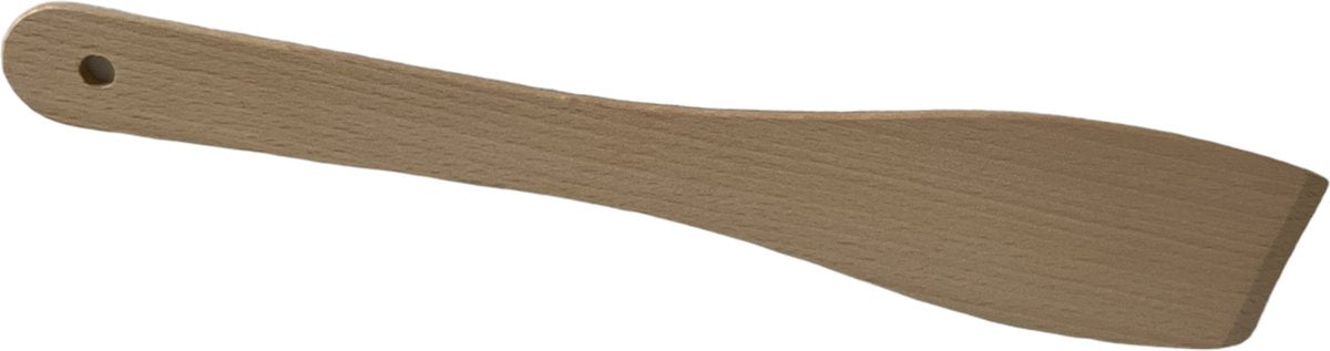 Houten spatel - bakspaan- bakspatel - set van 3 stuks - 30 cm - beukenhout