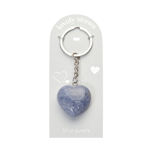 Sleutelhanger - Lovely Stones - blauwe kwarts