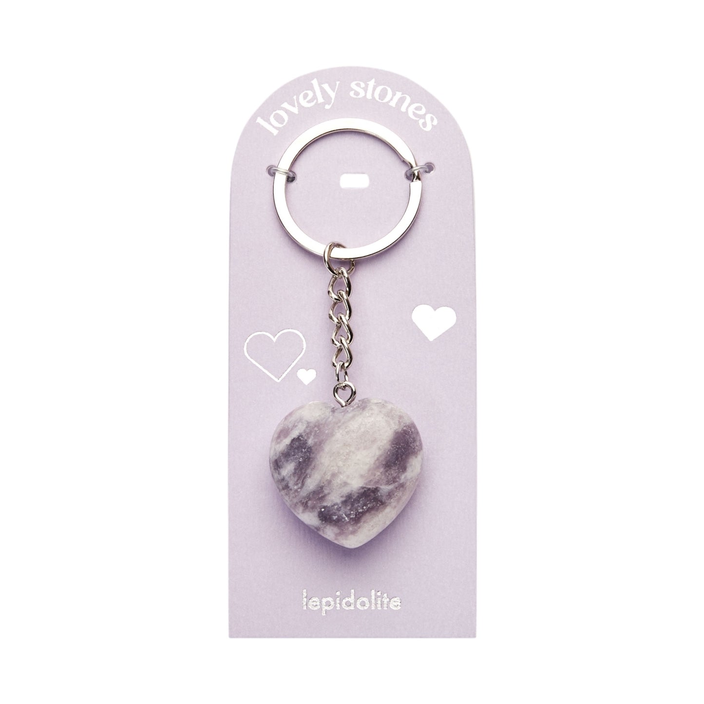 Sleutelhanger - Lovely Stones - lepidoliet