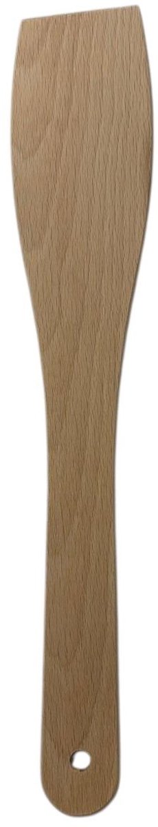 Houten spatel - bakspaan- bakspatel - set van 3 stuks - 30 cm - beukenhout