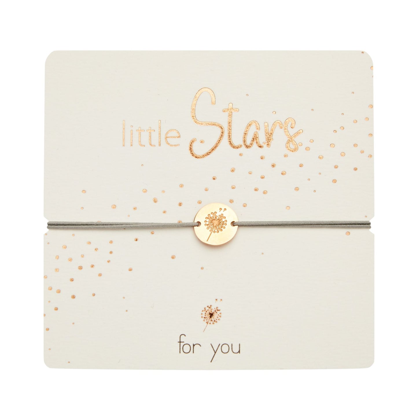 Crystals by HCA-Armband-Little Stars-Roségoud-Paardebloem