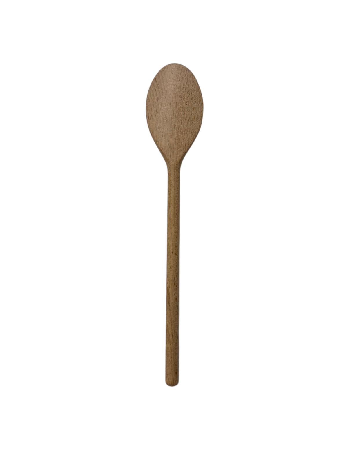 Houten lepel - pollepel - kooklepel - set van 3 stuks - 30 cm - beukenhout