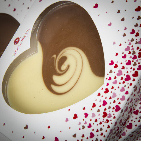 ChocoHeart - Witte en melkchocolade
