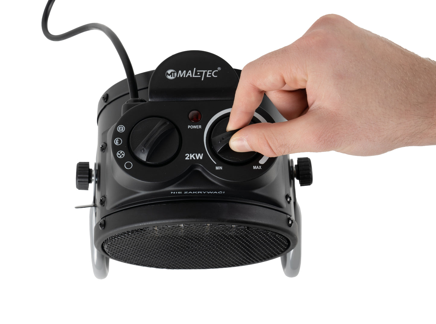 MalTec-INFERNO4000-2kW-Elektrische werkplaatskachel