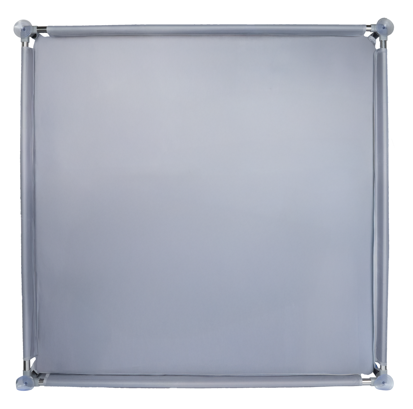 MalPlay-KIVO kojec dla niemowląt - 180x200 cm - do użytku wewnątrz i na zewnątrz - szary/biały - przewiewna siateczka