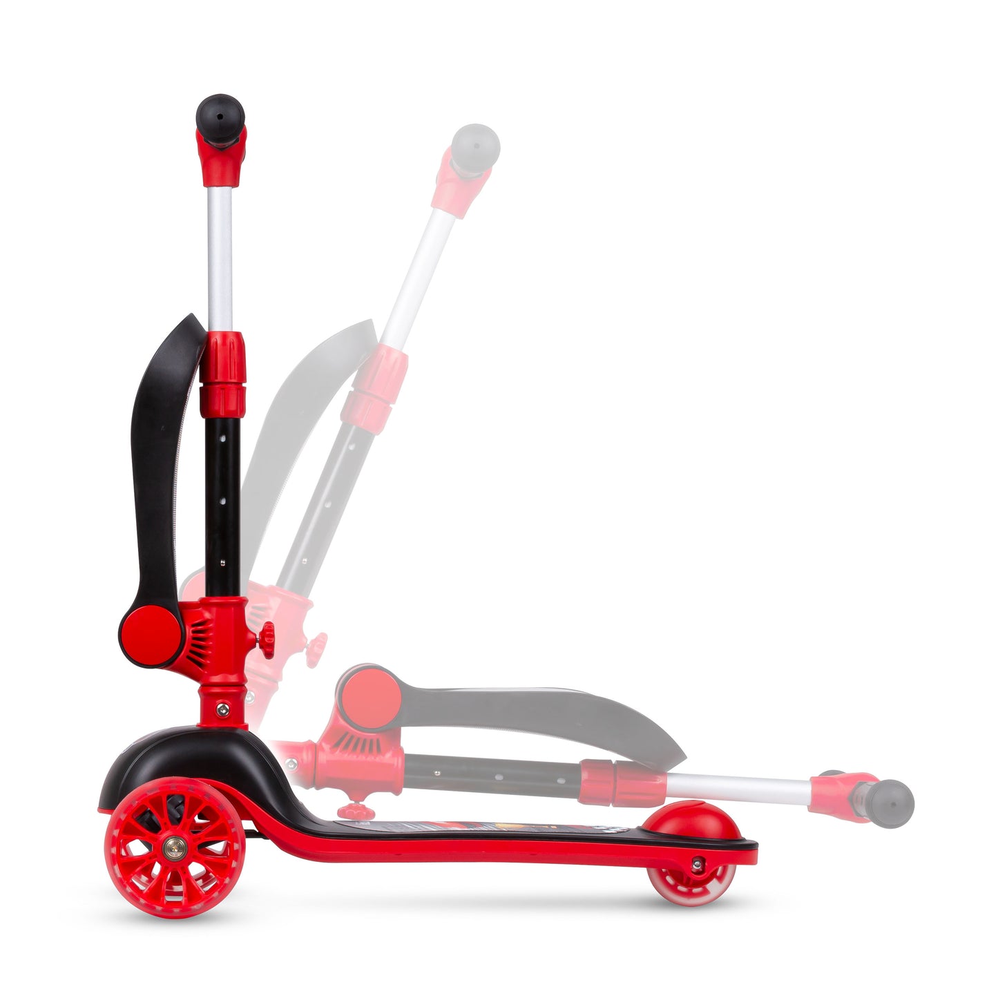 Kidwell-RIMBA-step-Rood/zwart-met zadel
