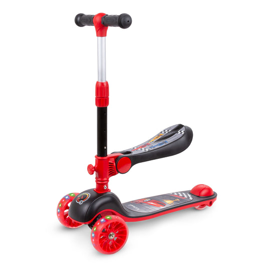 Kidwell-RIMBA-step-Rood/zwart-met zadel
