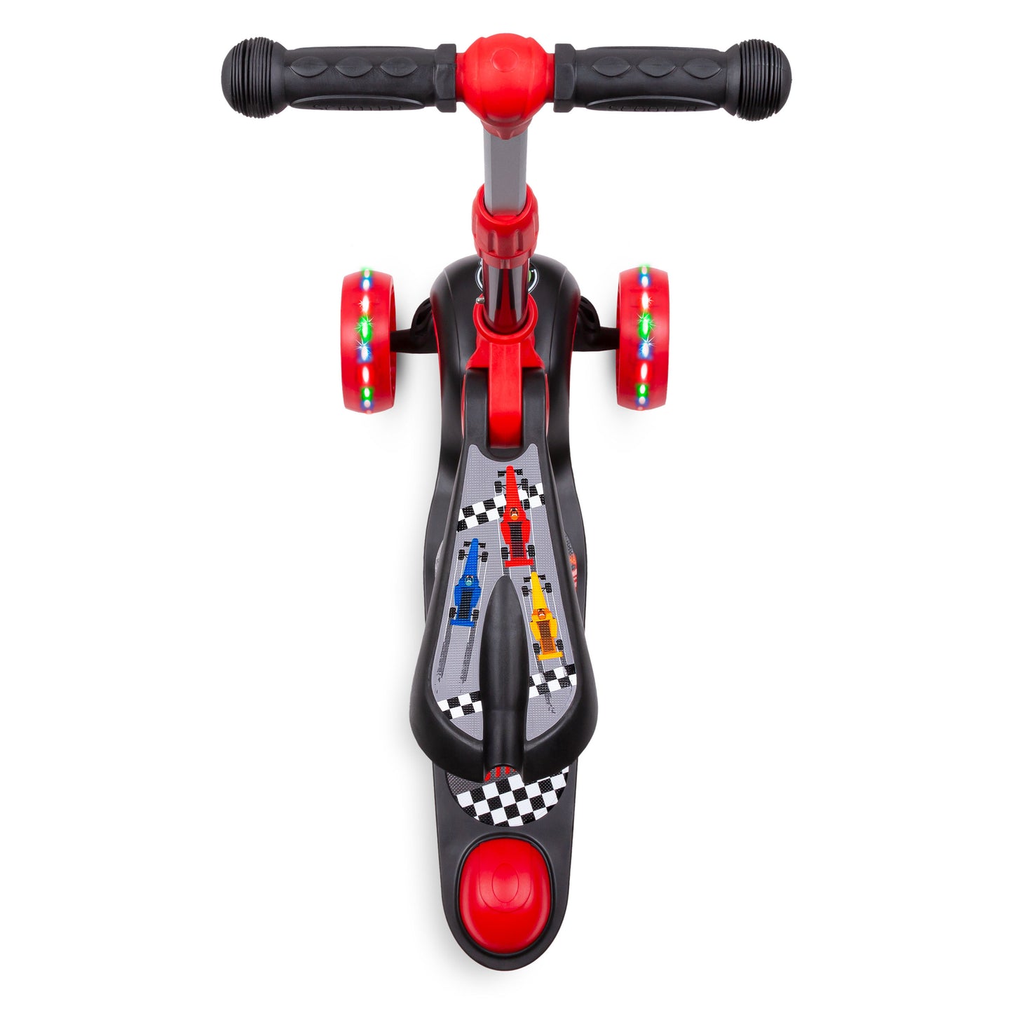 Kidwell-RIMBA-step-Rood/zwart-met zadel
