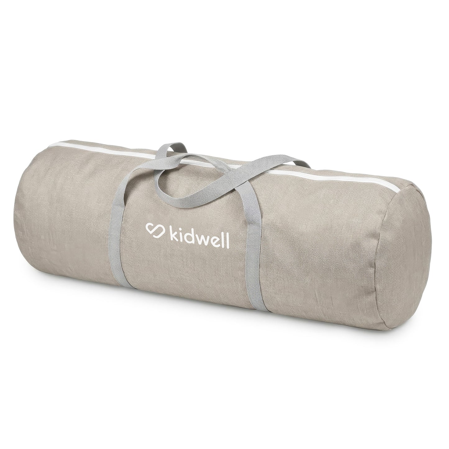 Kidwell-FANKO-babybox-kinderbox-120x180 cm-voor binnen en buiten-beige-ademend gaas-EN71-gecertificeerd-6 tot 36 maanden
