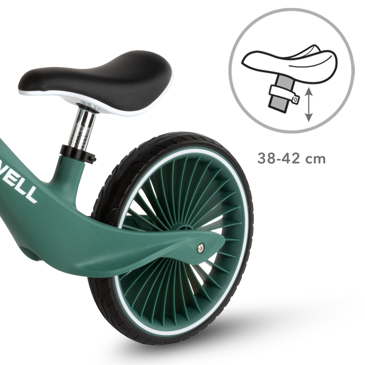 Kidwell-NIX-loopfiets-12 inch-vanaf 2 jaar-Blauw