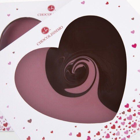 Chocoladehart - Harmonie - Ruby en puur
