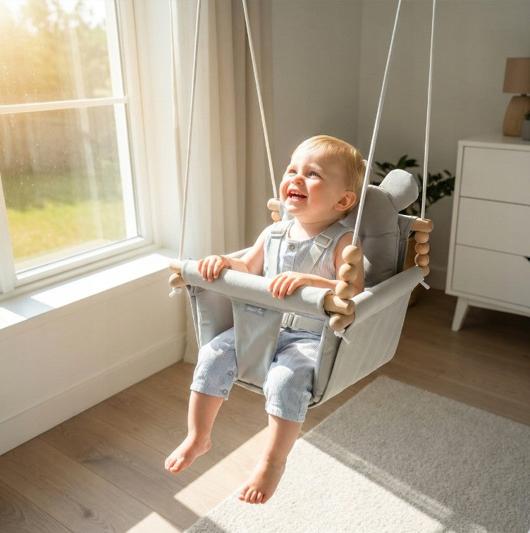 MalPlay-Malo-babyschommel-schommelstoel-grijs-schommel