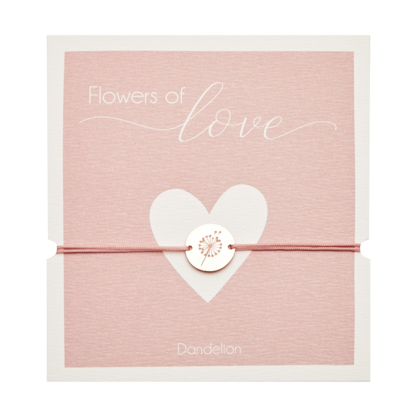 Crystals by HCA-Armband-Flowers of Love-Roségoud-Paardenbloem