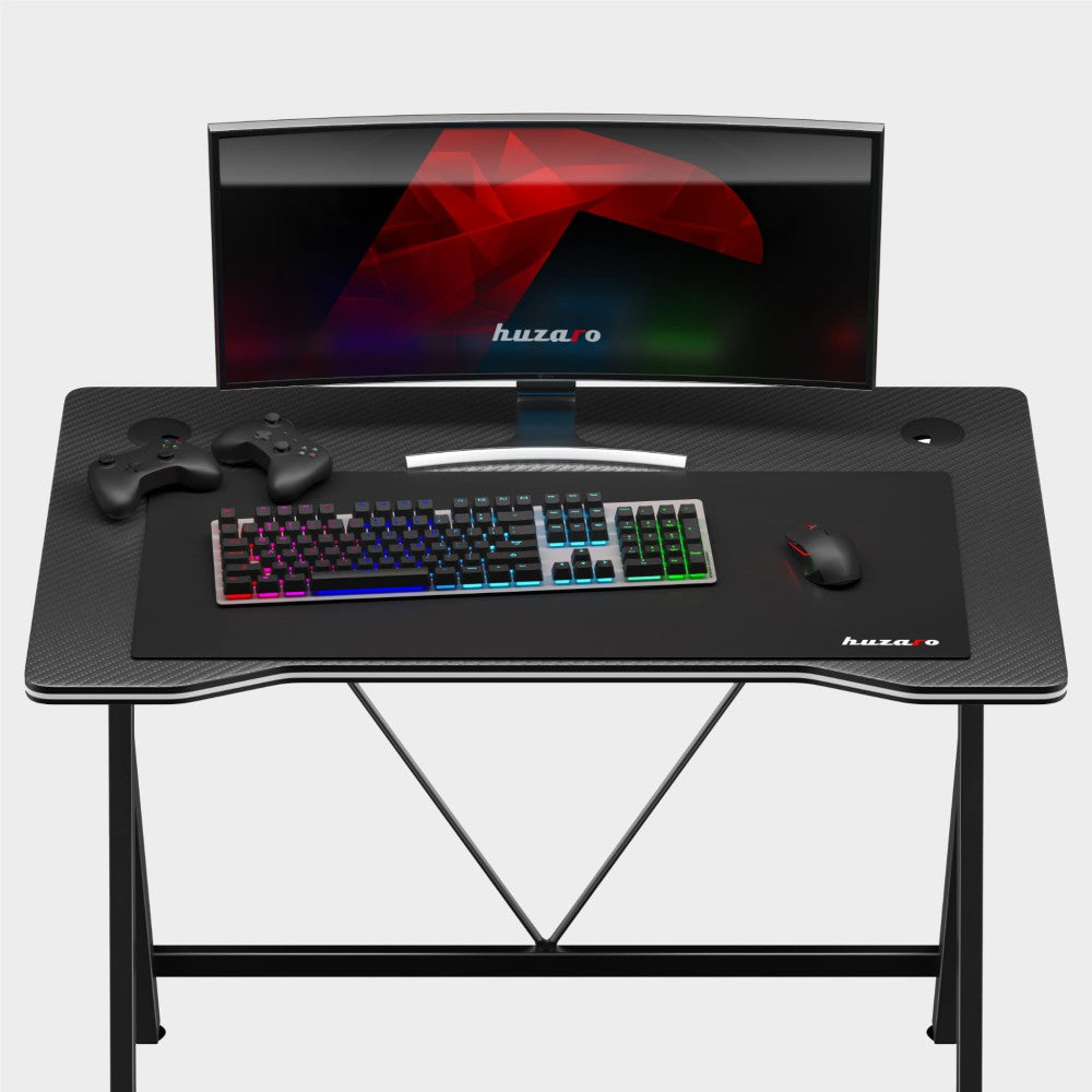 Huzaro-Hero 1.4-Bureau-Gaming-100x50 cm-Zwart